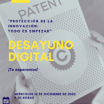 Desayuno digital CEEI: "Protección de la innovación: Todo es empezar"