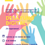 Desayuno digital CEEI “Conoce el Plan Aragonés de Impulso a la Economía Social”