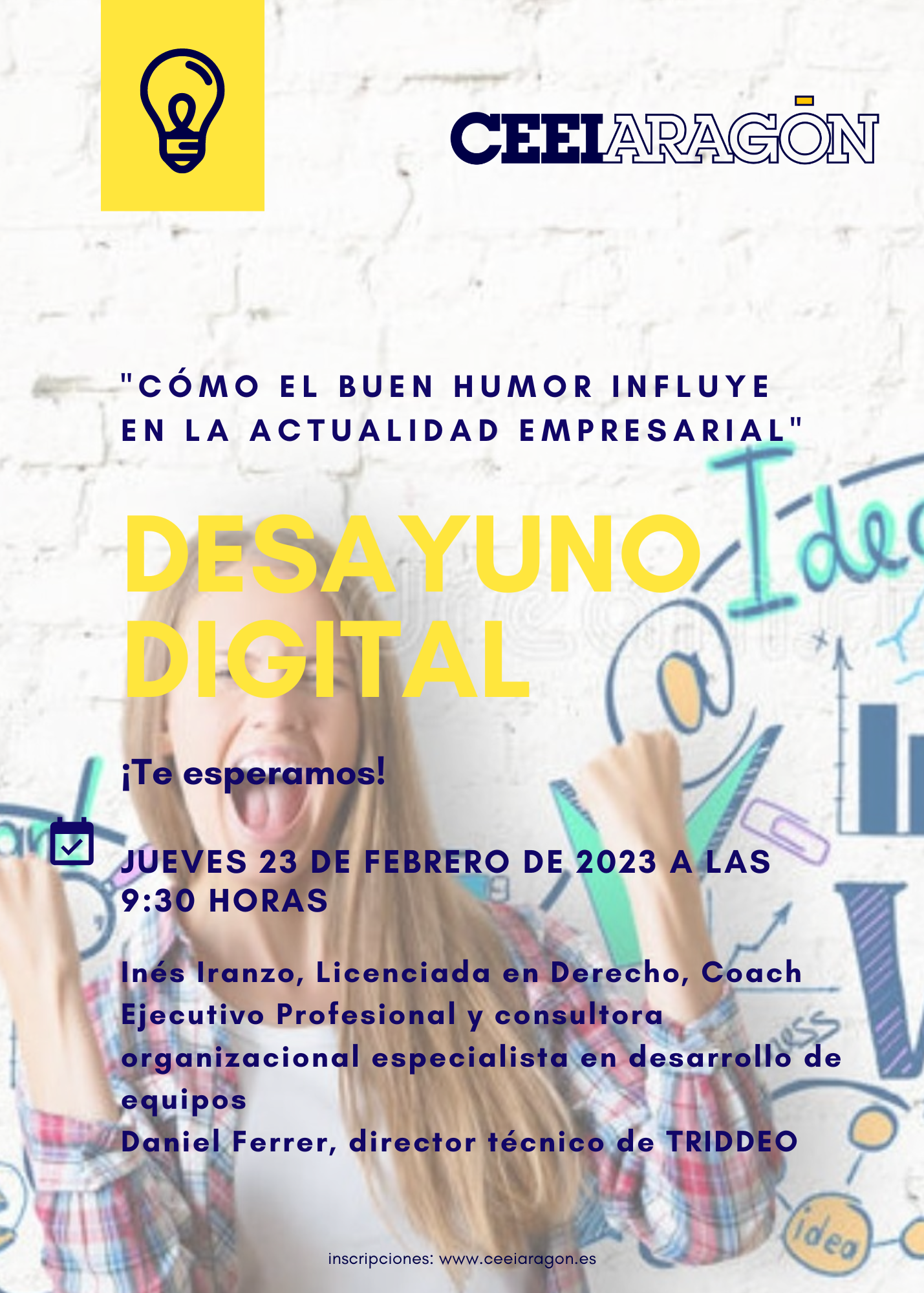 Desayuno digital CEEI “Cómo el buen humor influye en la actualidad empresarial”