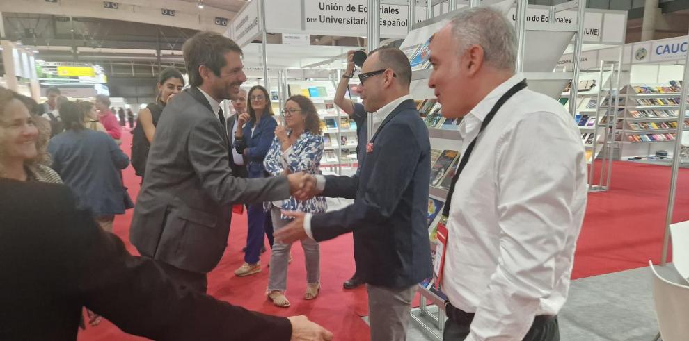 Aragón participa en la feria Liber con un espacio organizado por Arex y la Dirección General de Cultura Aragón participa en la feria Liber con un espacio organizado por Arex y la Dirección General de Cultura