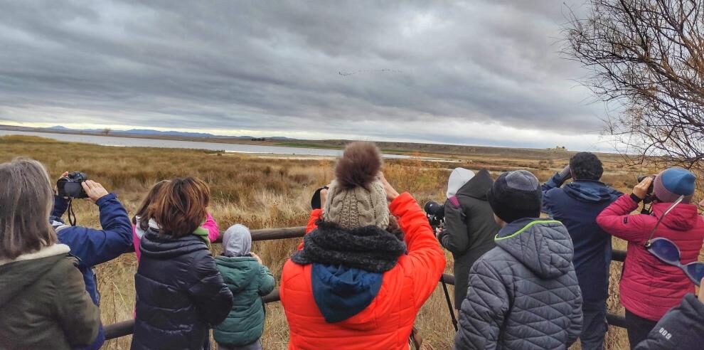 La Reserva Natural Dirigida de la Laguna de Gallocanta retoma sus visitas guiadas La Reserva Natural Dirigida de la Laguna de Gallocanta retoma sus visitas guiadas