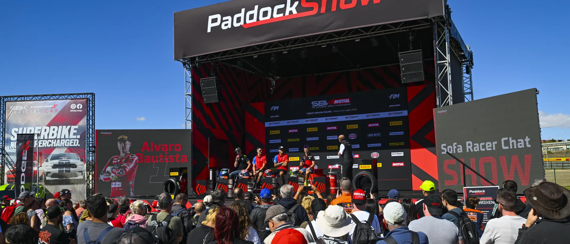 MotorLand Aragón combinará espectáculo en pista y actividades para los aficionados en WorldSBK MotorLand Aragón combinará espectáculo en pista y actividades para los aficionados en WorldSBK
