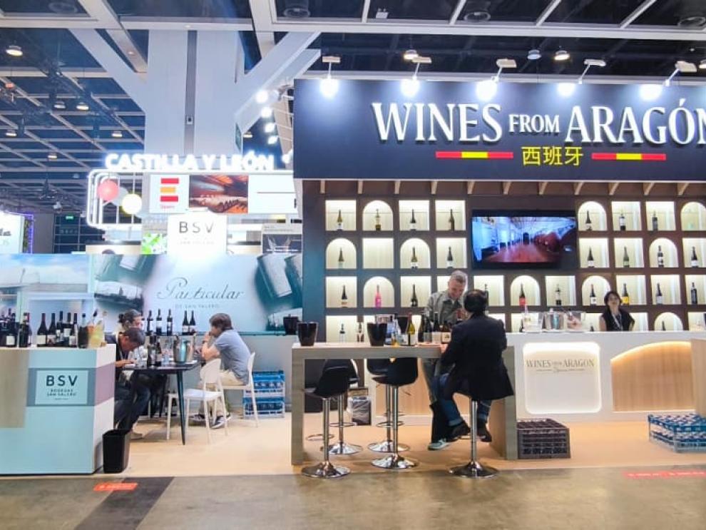Aragón impulsa sus vinos en el mercado asiático con un stand agrupado en Vinexpo Asia Hong Kong Aragón impulsa sus vinos en el mercado asiático con un stand agrupado en Vinexpo Asia Hong Kong