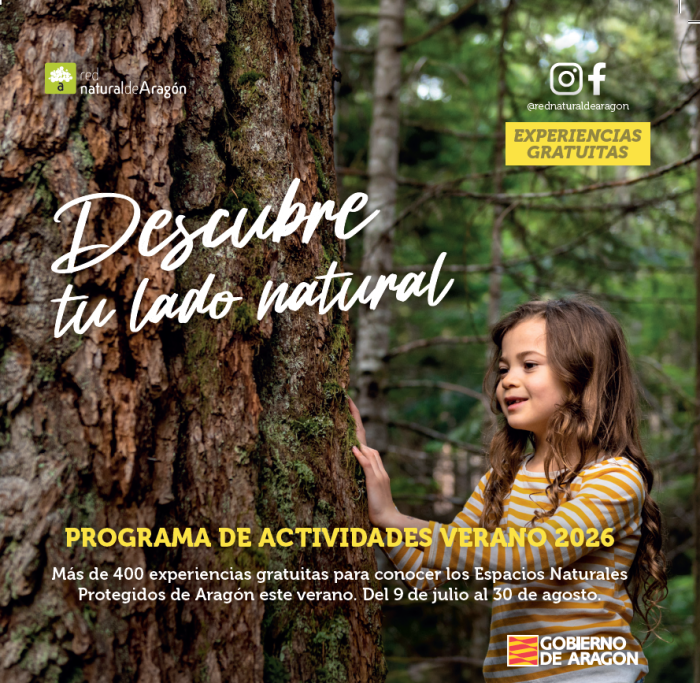 La Red Natural lanza su programa de verano con más de 400 actividades por los Espacios Naturales Protegidos de Aragón La Red Natural lanza su programa de verano con más de 400 actividades por los Espacios Naturales Protegidos de Aragón