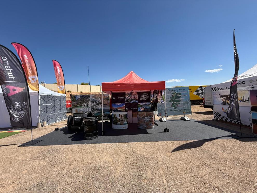Turismo Aragón lleva el slow driving al Gran Premio Michelin de Aragón de MotoGP con sorteos de estancias en las Hospederías de Aragón Turismo Aragón lleva el slow driving al Gran Premio Michelin de Aragón de MotoGP con sorteos de estancias en las Hospederías de Aragón