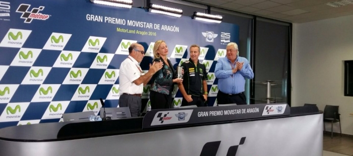 Gobierno de Aragón y Dorna Sports sellan el acuerdo para la continuidad de Moto GP