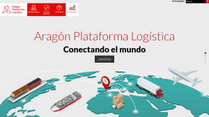 Portada de la web de Aragón Plataforma Logística