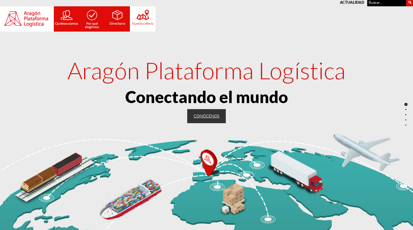La sociedad pública Aragón Plataforma Logística centralizará y optimizará la gestión de todas las plataformas