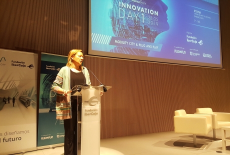 Marta Gastón pone en valor el “talento emprendedor” aragonés y la alianza de Mobility City con Plug and Play