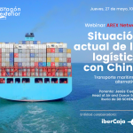 Webinar AREX Network: "Situación actual de la logística con China: Transporte marítimo y alternativas"