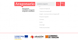 “Aragonario”, el diccionario online del aragonés impulsado por Turismo de Aragón, dotado de voz en su quinta versión