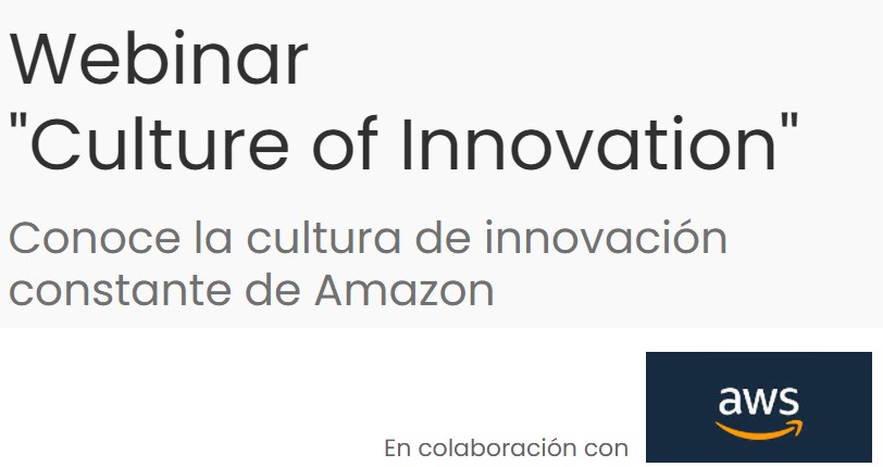 AREX Webinar: Culture of Innovation (en colaboración con AWS)