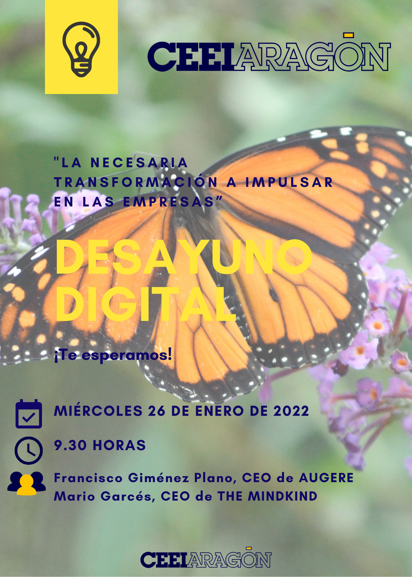 Desayuno digital CEEI “La necesaria transformación a impulsar en las empresas”