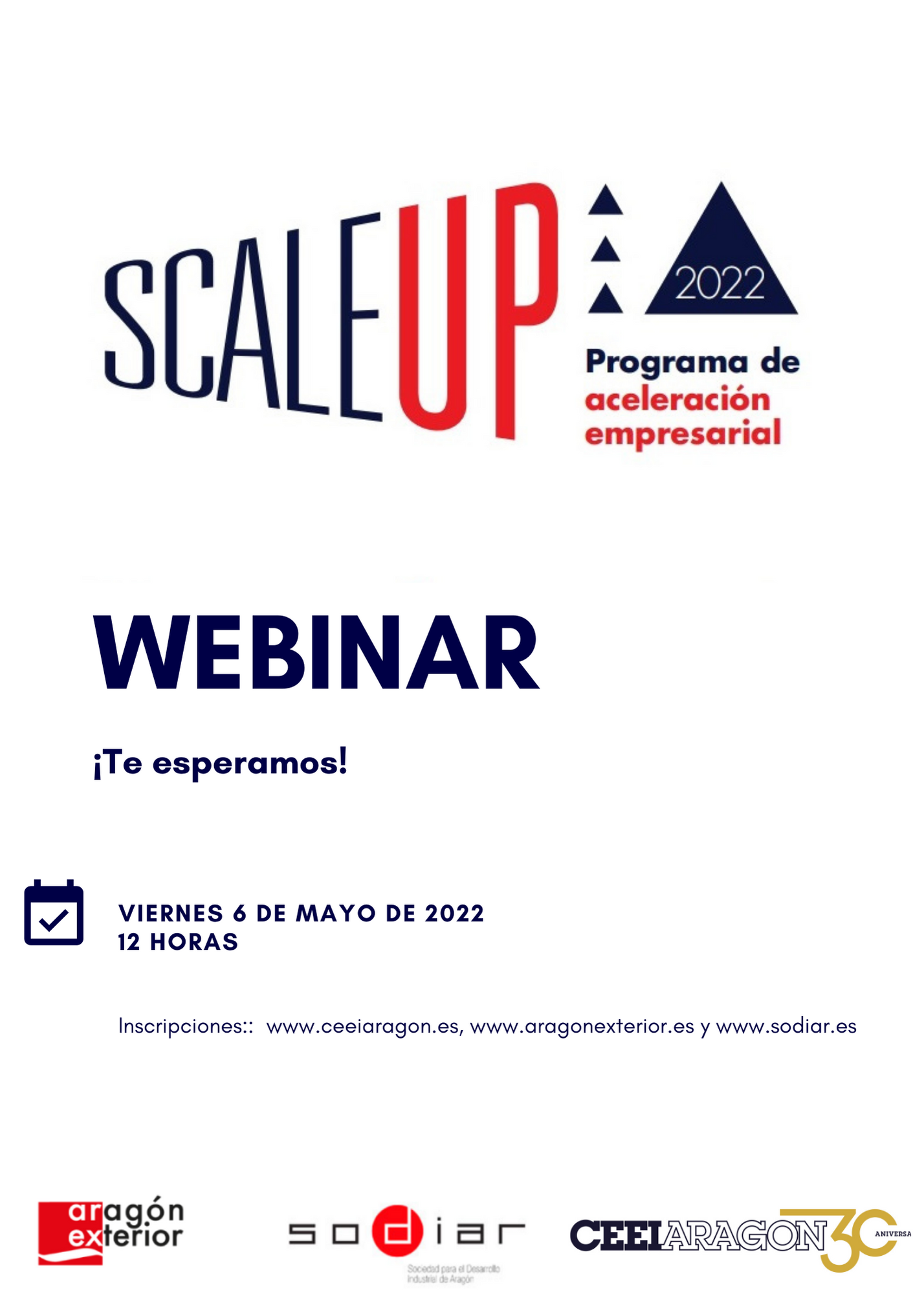 Webinar “Programa SCALE UP”