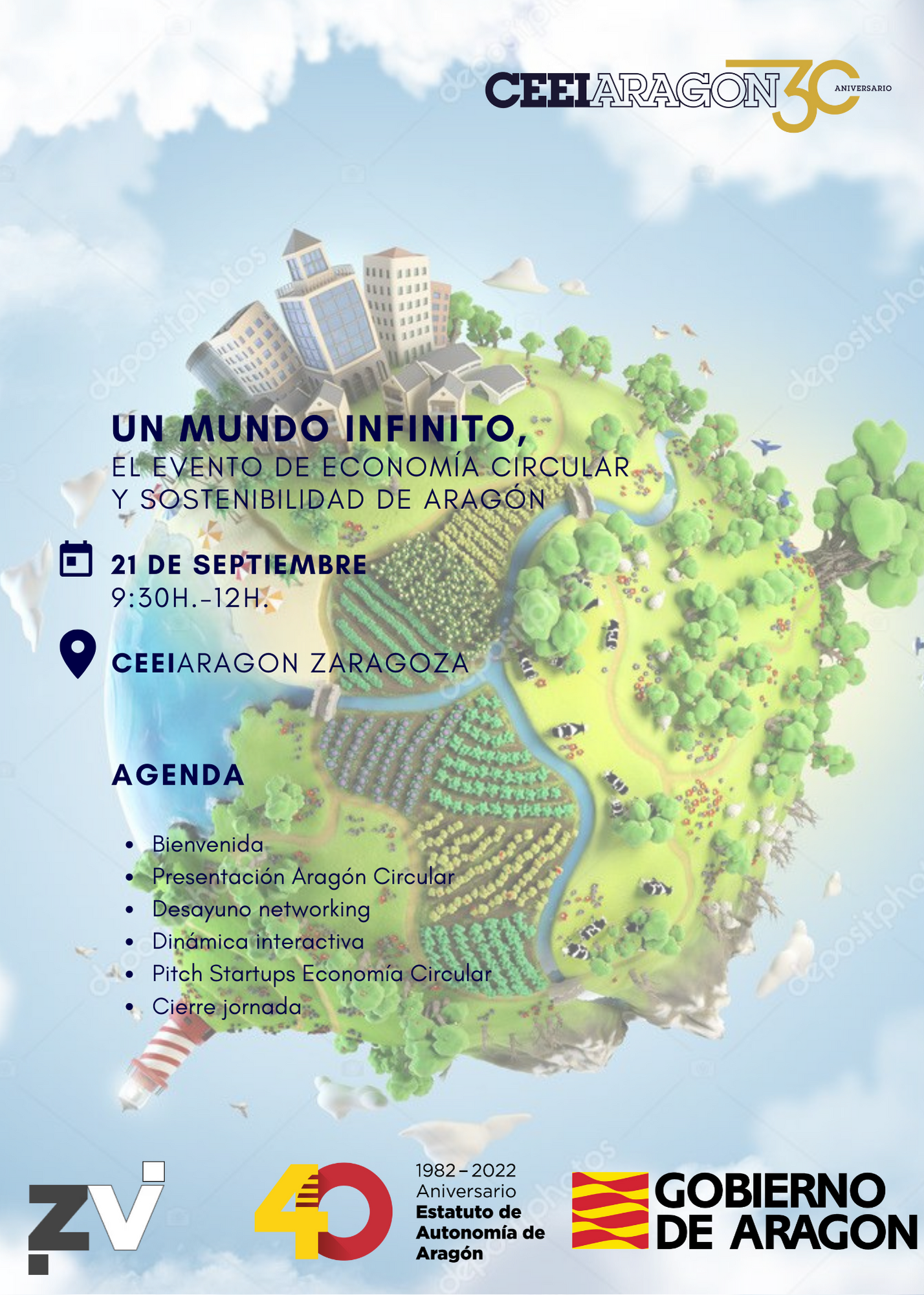 Jornada CEEI-ZEBRA-DGA “Un mundo infinito. El evento de economía circular y sostenibilidad de Aragón”