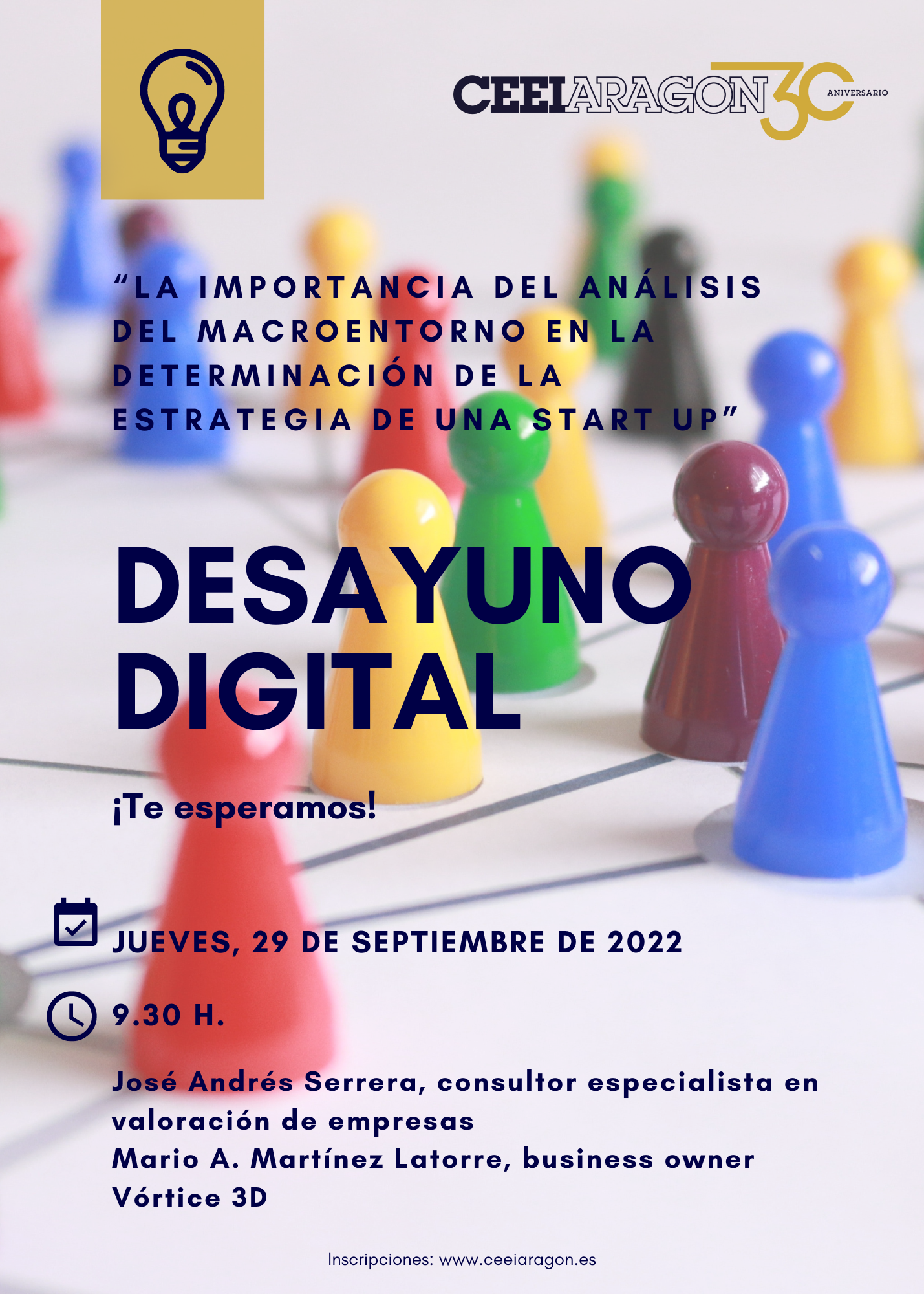 Desayuno Digital CEEI “La importancia del análisis del macroentorno en la determinación de la estrategia de una startup”