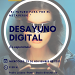 Desayuno digital CEEI “El futuro pasa por el metaverso”