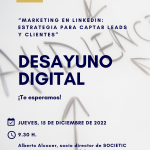 Desayuno digital CEEIARAGON “Marketing en Linkedin: estrategia para captar leads y clientes”