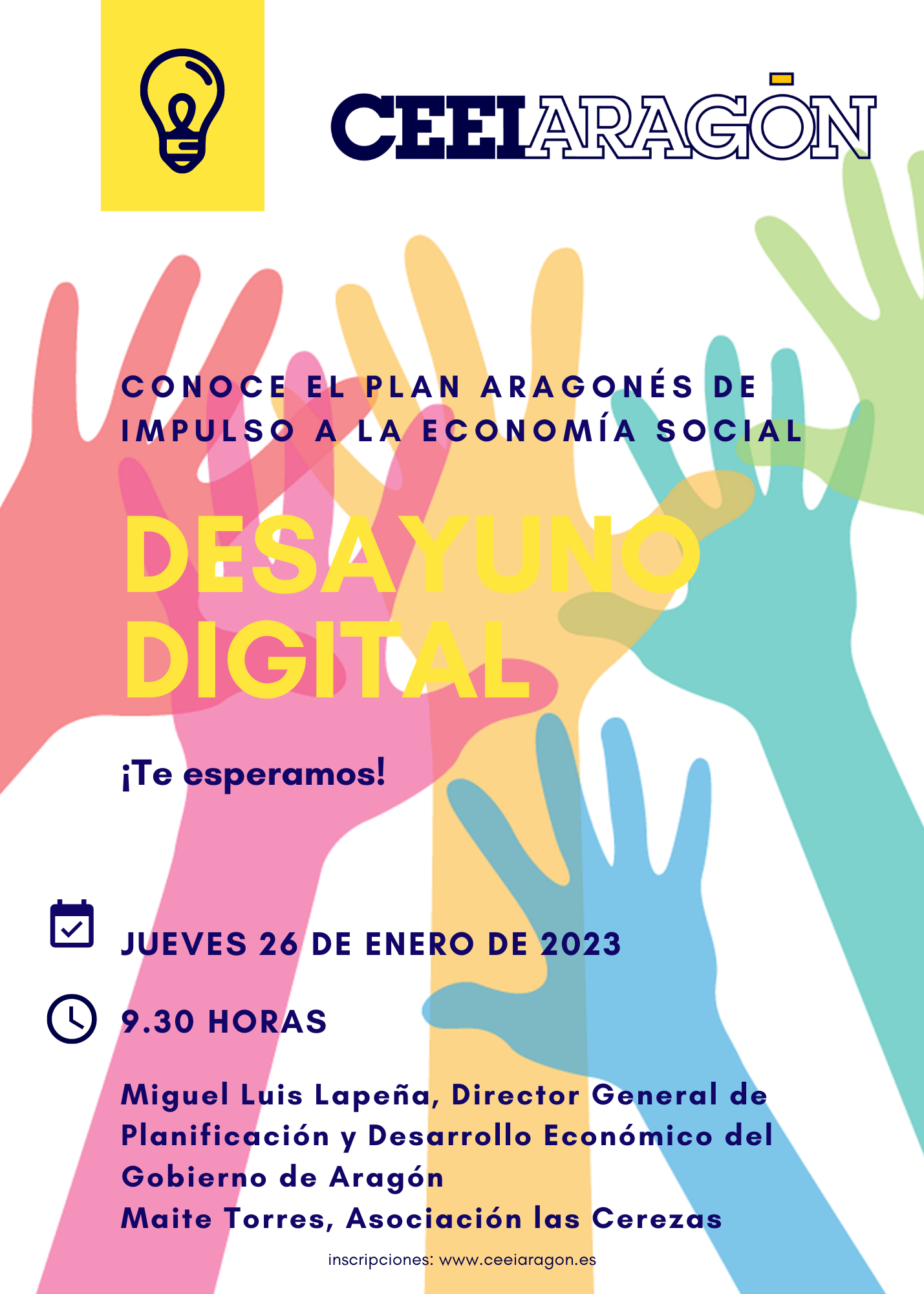 Desayuno digital CEEI “Conoce el Plan Aragonés de Impulso a la Economía Social”