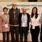 (De izquierda a derecha) Elena Cano, John Vijgen, Carlos Gamarra, Victoria Esteruelas y Berta Fernández, antes del acto inaugural. GOBIERNO DE ARAGÓN