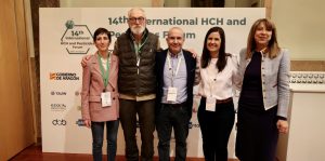 (De izquierda a derecha) Elena Cano, John Vijgen, Carlos Gamarra, Victoria Esteruelas y Berta Fernández, antes del acto inaugural. GOBIERNO DE ARAGÓN