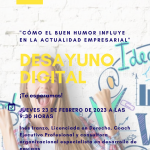 Desayuno digital CEEI “Cómo el buen humor influye en la actualidad empresarial”