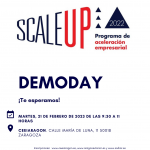 Demoday “Programa de Aceleración Empresarial SCALE UP”