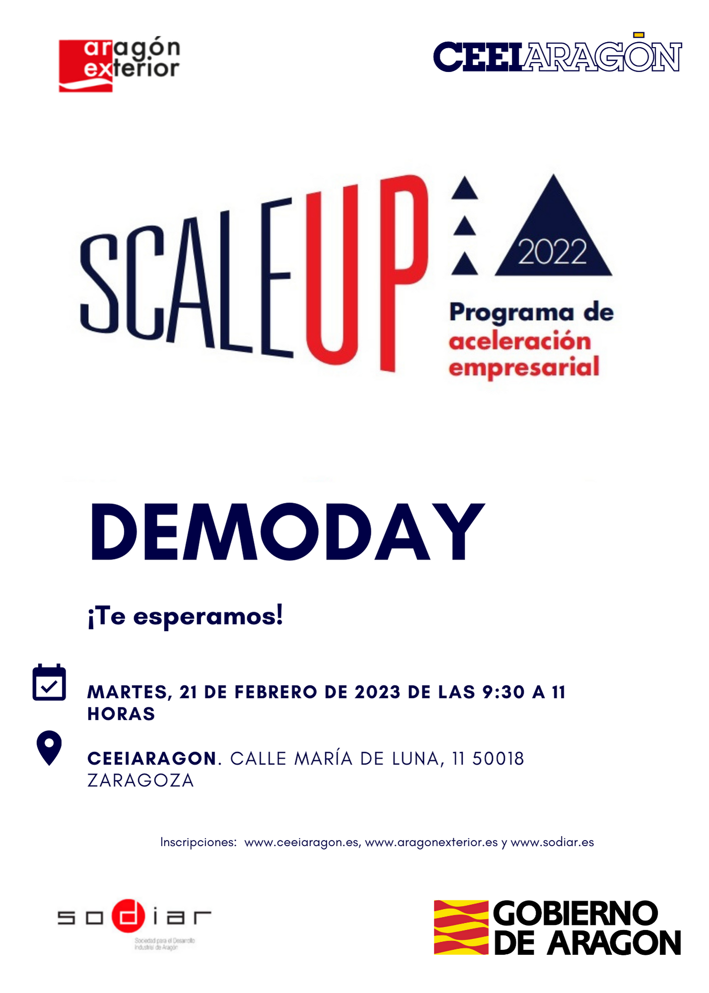 Demoday “Programa de Aceleración Empresarial SCALE UP”